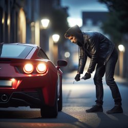 Guy stealing car Meme Template