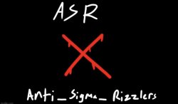 Anti_sigma_rizzlers flag Meme Template