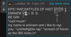 eminem vs ibs Meme Template