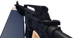 Roblox POV : Aiming a Colt M4A1 Meme Template