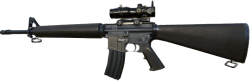 M16A3 with Acog-Scope (Left side) Meme Template