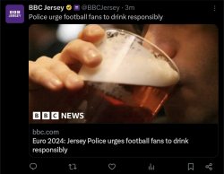 BBC Jersey drink responsibly Meme Template