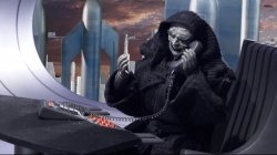 Emperor Palpatine's Phone Call Robot Chicken Star Wars Meme Template