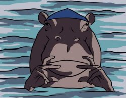 Hippo crip Meme Template