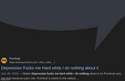 Why depression ?! Speech bubble Meme Template