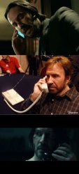 John Wick call Chuck Norris Meme Template