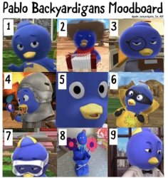 The Backyardigans curse images Meme Template