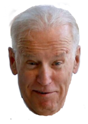 Weird Joe Biden Head Meme Template