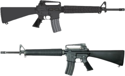 Colt M16A3 (Both sides) Meme Template