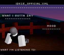 Idk15_Official.XML announcement 2 Meme Template