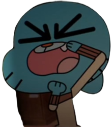 Gumball depressed Meme Template