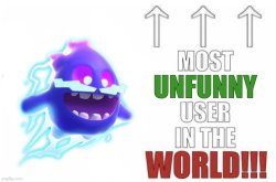 Most Unfunny user in the world!!! Meme Template