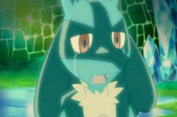 lucario mourning Meme Template