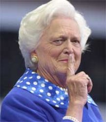 Barbara Bush Meme Template