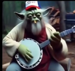 Old Man Yoda Meme Template