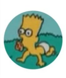 Baby Bart Stair Meme Template