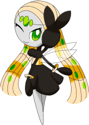 Shiny Mega Meloetta (Aria Form) Meme Template