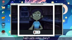 What if this character had Luz's video diary? Meme Template