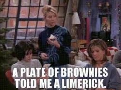 phoebe plate of brownies Meme Template
