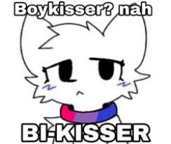 bi-kisser Meme Template