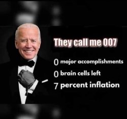 Joe Biden 007 Meme Template