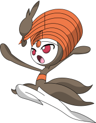 Meloetta 10 (Pirouette Form) Meme Template