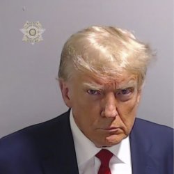 trump mugshot Meme Template