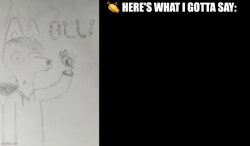 Crownedfurry Olli Announcement Temp Meme Template