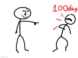 Stickman sigma'd Meme Template