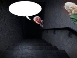 Biden working from his basement, Jill calls Meme Template