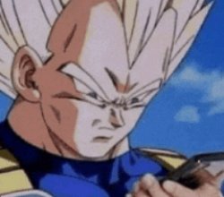 Vegeta disappointed Meme Template