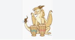 Qibli's drums Meme Template