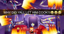 WHY DID YALL LET HIM COOK!!!??? inside out: Anger Meme Template