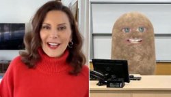 Whitmer Potato Meme Template