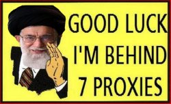 Iran's Proxies Meme Template