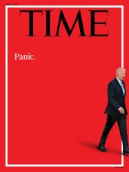 Time Magazine Biden Panic 2024 Meme Template
