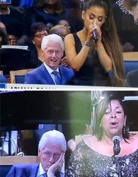Bill Clinton bored Meme Template