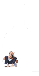 Julio iglesias recostado en la playa gigante Meme Template