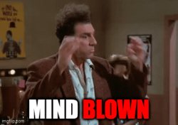 Kramer Mind Blown Gif Meme Template