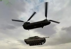 Airdropping Tank Meme Template