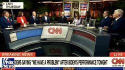 CNN panel sulking after Biden debate failure Meme Template