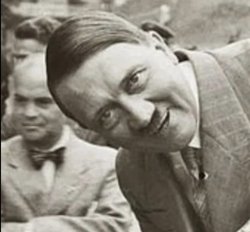 Hitler smiling Meme Template