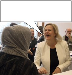 NANCY FAESER GERMANY SPD Meme Template