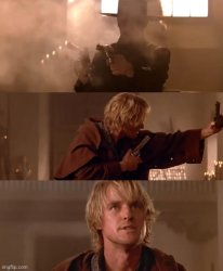 Owen Wilson Shanghai Noon Meme Template