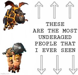 These are the most underaged people that I ever seen!!! Meme Template