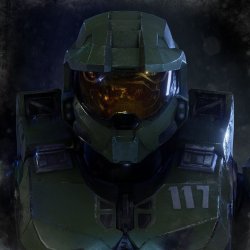 Edgy super rizzy master chief Meme Template