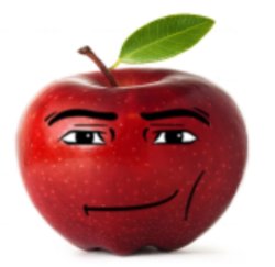 omaga apple Meme Template