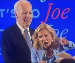 Angry Jill Biden Meme Template