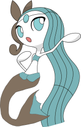 Meloetta (Mermaid Form) Meme Template