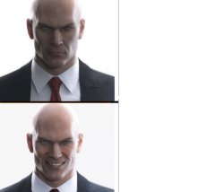 THE HITMAN Meme Template